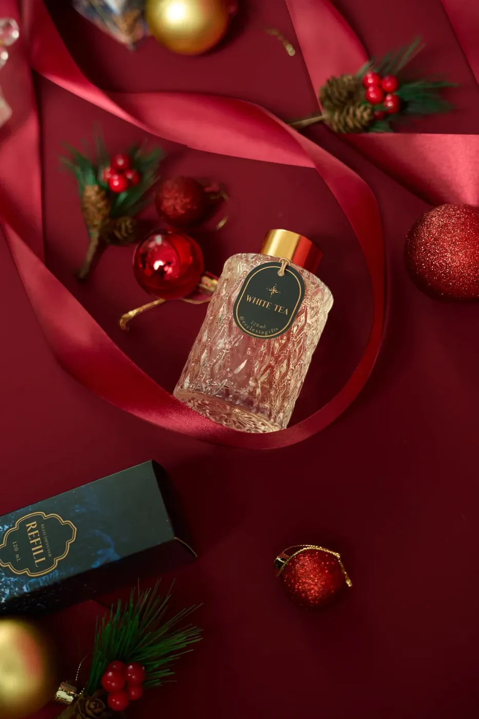 Detail botol parfum